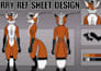 design a furry reference sheet anthro ref sheet nsfw fursona art furry ref sheet